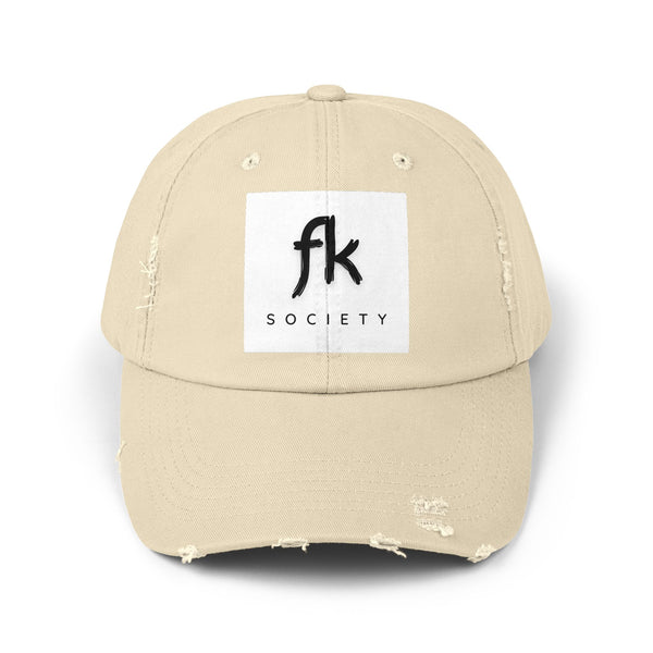 fkSociety Distressed Caps